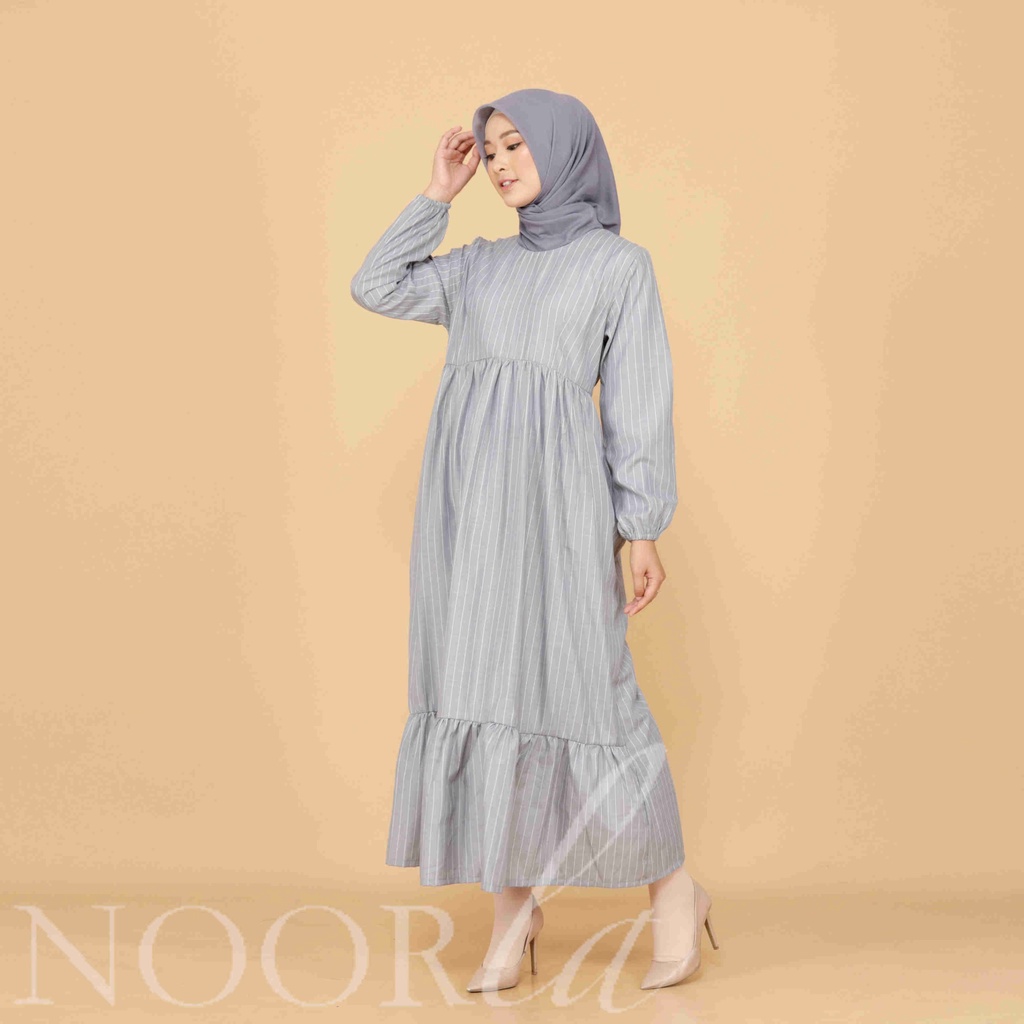 NOORLA - ADILLA GAMIS  SATU SET HIJAB/ MAXI DRESS ONE SET