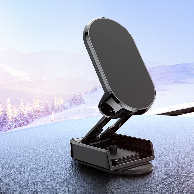Bracket Dudukan Handphone Magnetik Rotasi 360 Derajat Untuk Aksesoris Mobil Motor