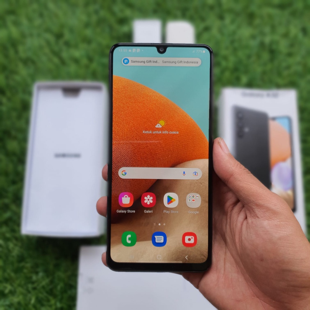 SAMSUNG A32 SECOND 6/128GB& 8/128GB HP SECOND HP SEKEN HP BEKAS HP MURAH