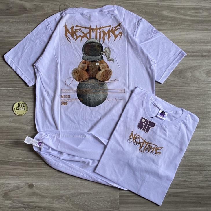 Hanya untuk anda--T-SHIRT KAOS DISTRO ORIGINAL SEVENKEY x NEXTTIME SPESIAL ART TEDDY BEAR SERIES OF 