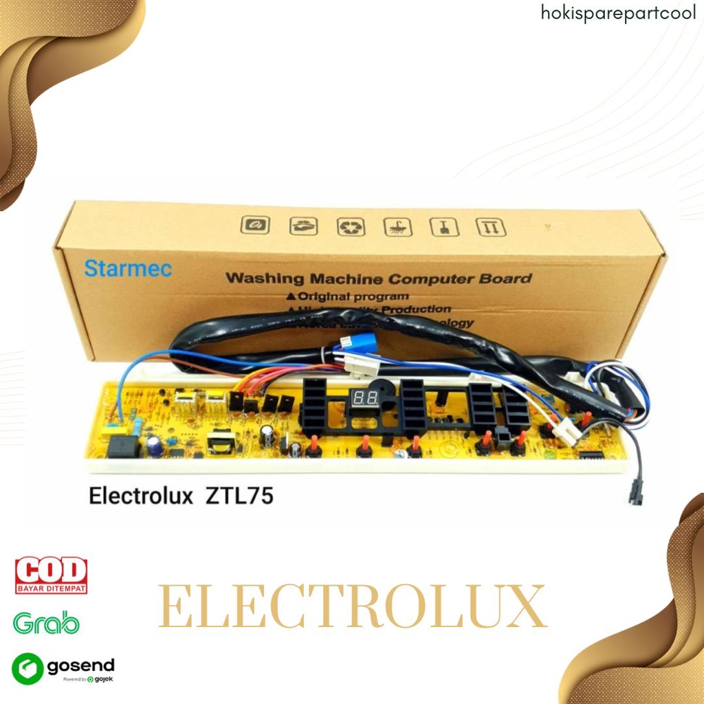 MODUL PCB MESIN CUCI ELECTROLUX EWT704S EWT7042S EWT854S