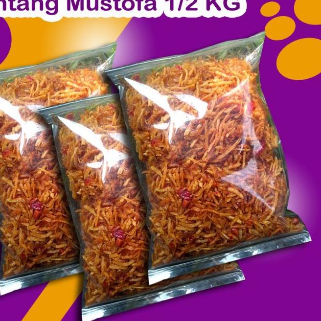 

Diskon✔️MURAH!!! Kering Kentang Mustofa 1/2KG FREE BAWANG GORENG|RA3