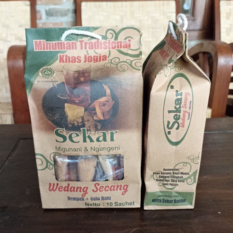 

SEKAR Wedang Secang (Rempah + Gula Batu) | Minuman Tradisional Kualitas Premium