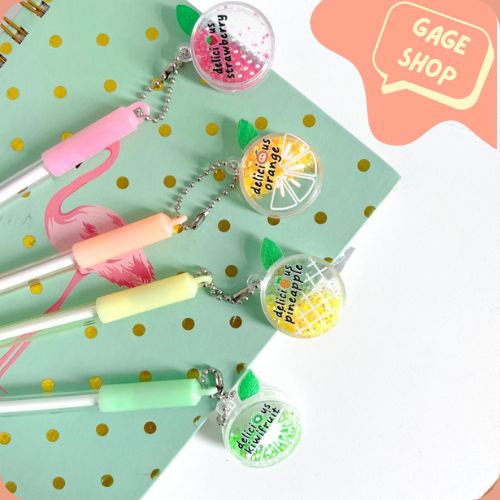 

pulpen pena GANTUNGAN DELICOUS FOOD keperluan anak sekolah bisa COD pen lucu imut keren bolpen unik fancy termurah import