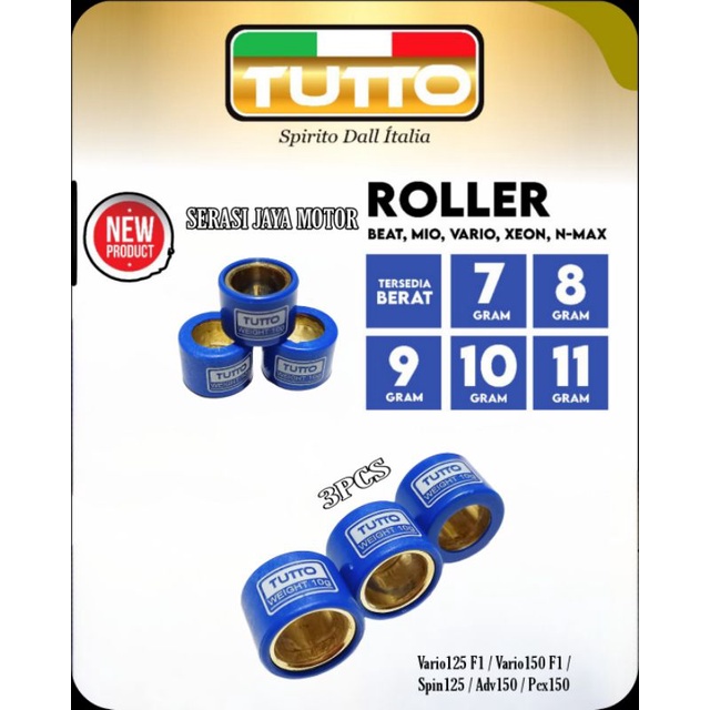 ROLLER TUTTO VARIO 125 150 F1/PCX/ADV/GENIO/BEAT F1 SCOOPY F1 (2021)