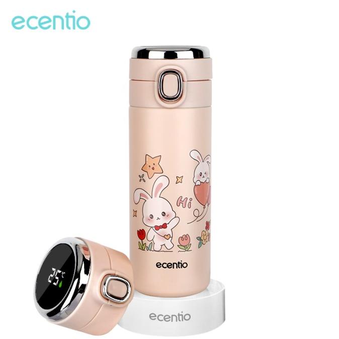 ecentio DIY kartun botol minum tumbler minum Termos termos air panas