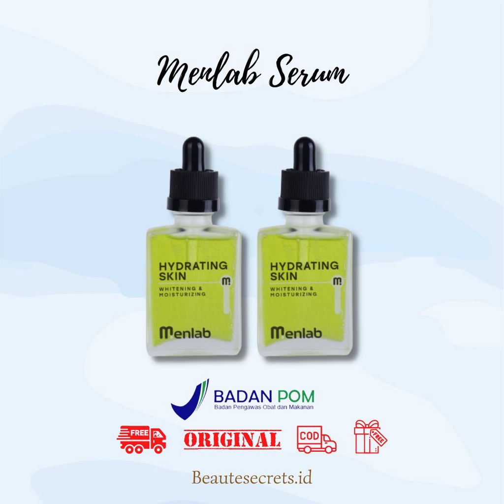 SERUM MENLAB HYDRATING SKIN SERUM | MENLAB HYDRATING SERUM | MEN LAB SERUM PRIA ORIGINAL 100% | SERU