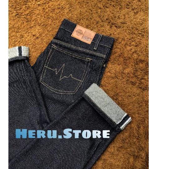 Terbaru.. RAW DENIM SELVEDGE 16.OZ - Denim Selvedge Fuckmous Apparel - Celana Jeans - Celana Denim
