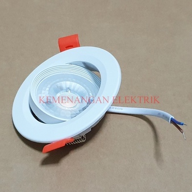 OSKA LAMPU DOWNLIGHT COB 7W 220V MOVEABLE INBOW TANAM / DOWNLIGHT SOROT 7 WATT 7WATT 7 W 220VOLT 220 V INBOW TANAM PLAFON