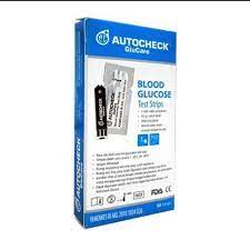 STRIP AUTOCHECK GLUCARE GLUCOSE / STRIP AUTOCHECK GULA DARAH ISI 50 HARGA MUMER 100% ORIGINAL