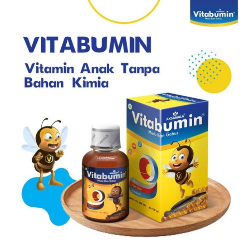 Vitabumin l Madu Albumin Ikan Gabus 100% ORI