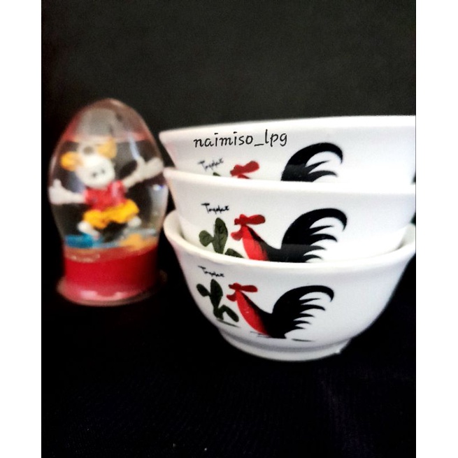 SOUVENIR MANGKOK AYAM JAGO MINI (FREE KARTU UCAPAN)