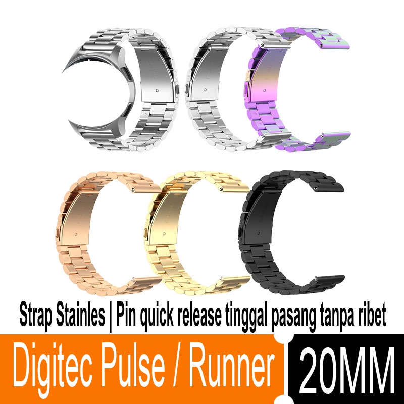 Strap Stainless Digitec Pulse  Runner