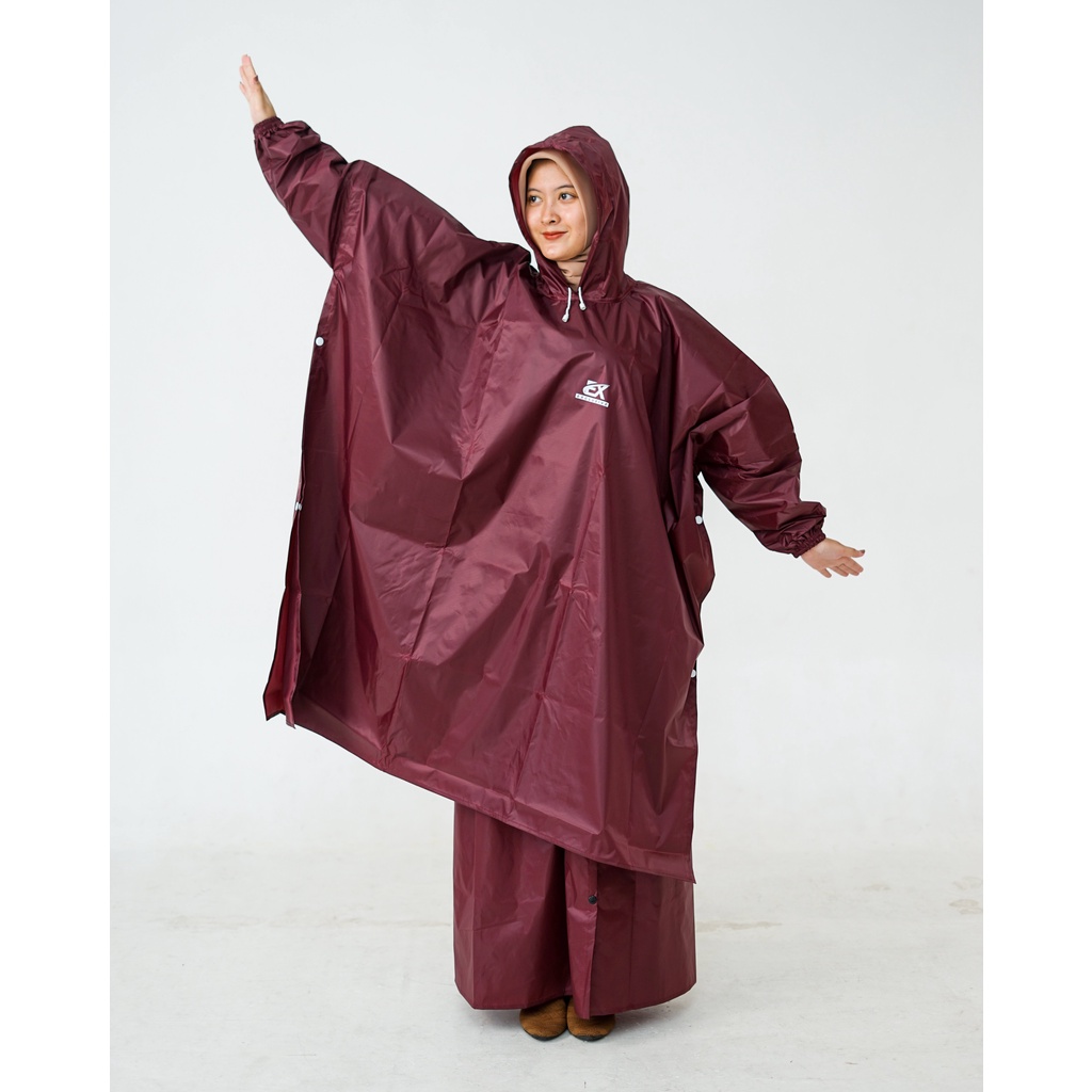 MURAH !!! RAINCOAT JAS HUJAN PONCO LENGAN KELELAWAR DEWASA PRIA WANITA