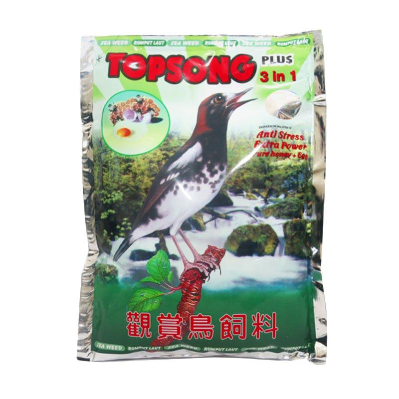 pakan burung murai / topsong coklat kuning/ topsong hijau seaweed / makanan jalak