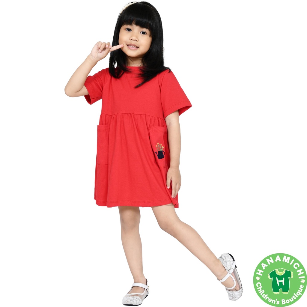 Hanamichi NURIN Dress Anak Premium Lengan Pendek Balita