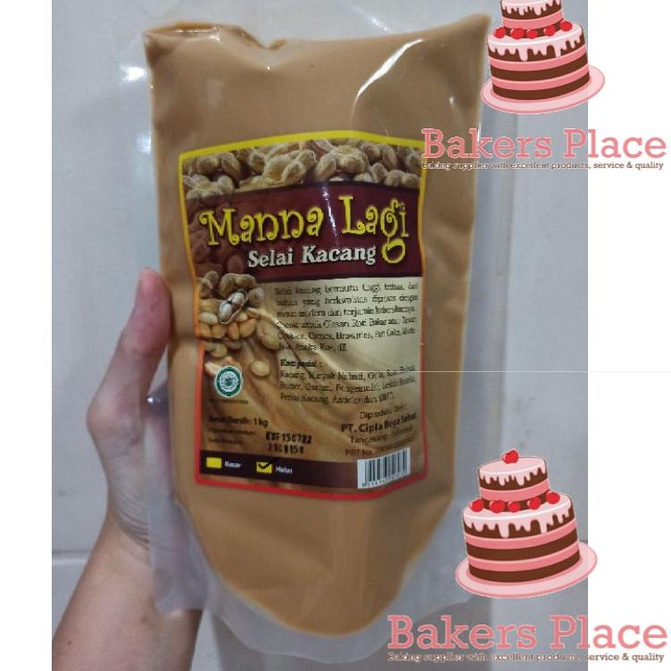 

[PRODUK BDSF0] SELAI KACANG MANNA LAGI 1KG GHP