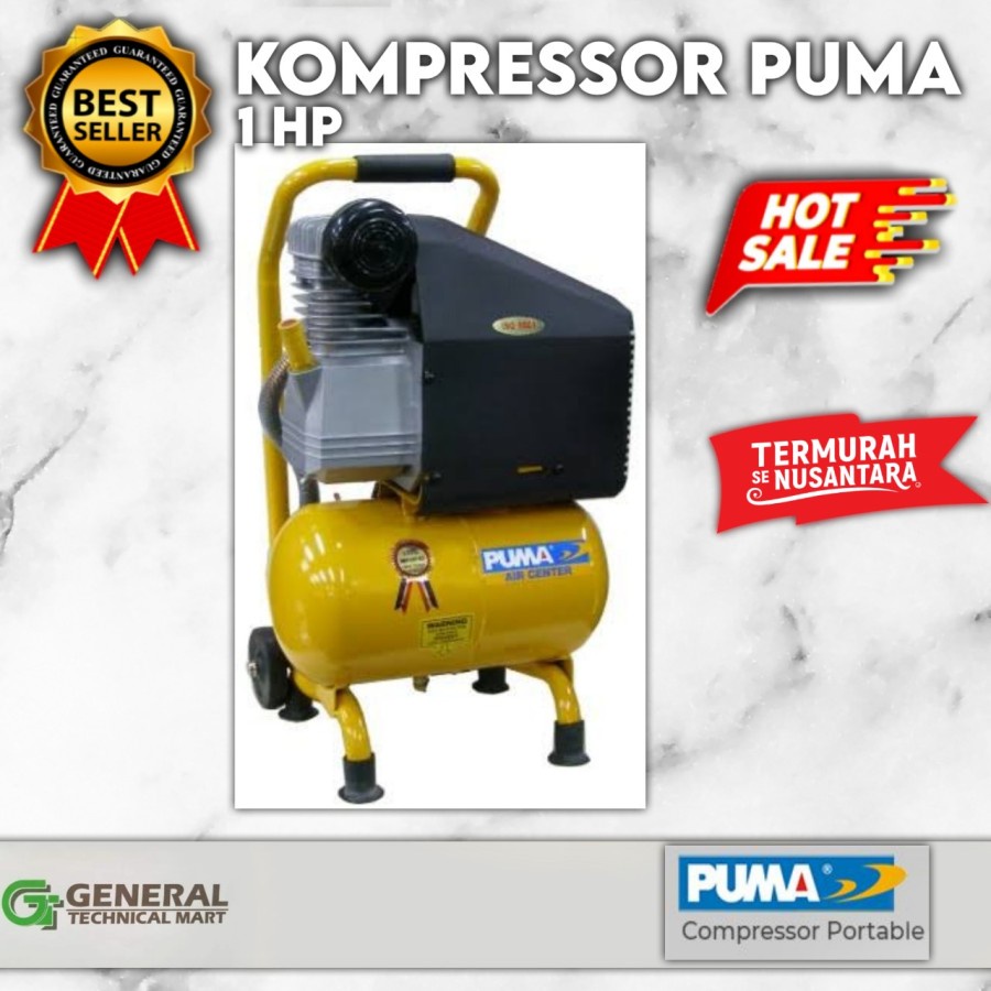 Kompresor angin PUMA 1HP Portable Original