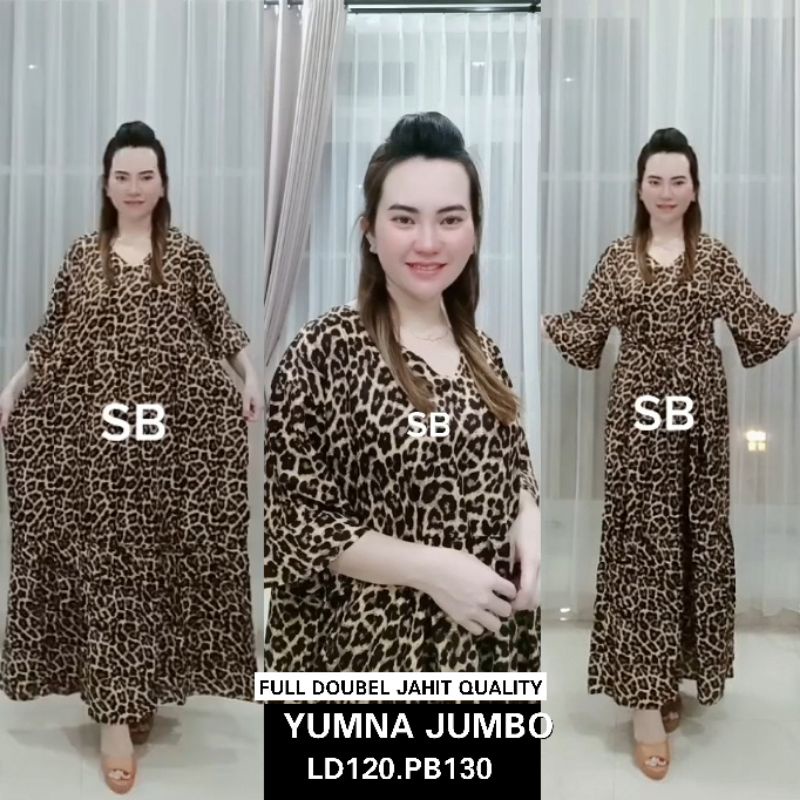 DRESS BALI YUMNA BAJU BIG SIZE_BAJU JUMBO_DRESS JUMBO XXL