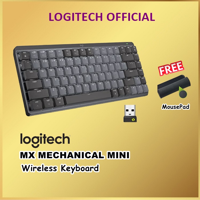 Logitech MX Mechanical Mini Wireless Bluetooth Keyboard