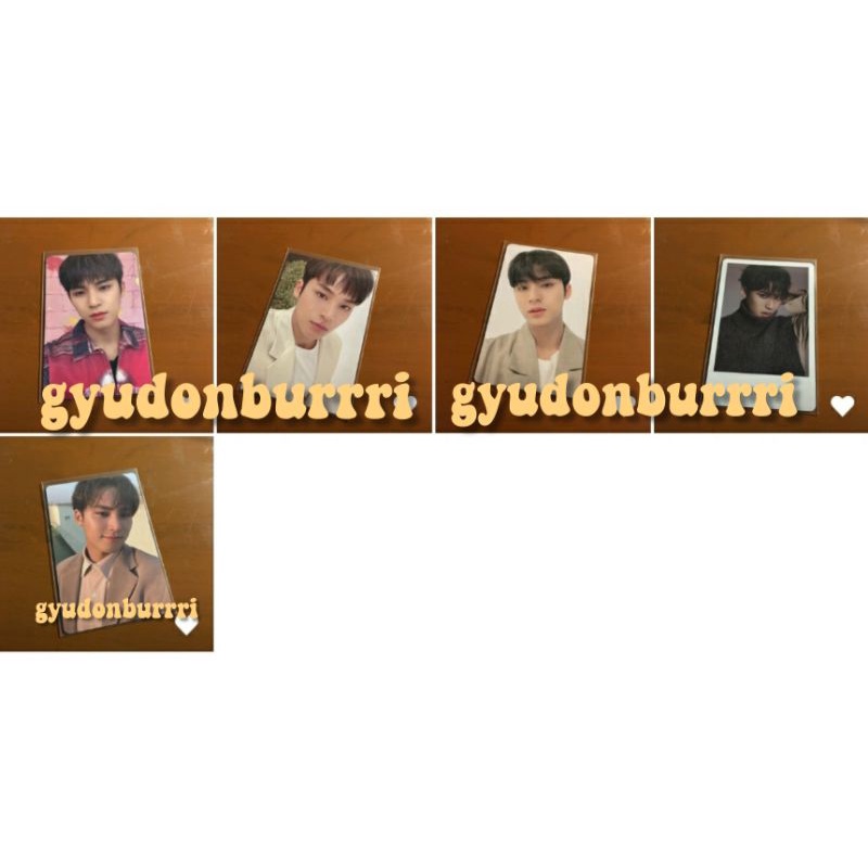 PC TC MINGYU INCOMPLETE SEASON GREETINGS BENEFIT FANSIGN YIZHIYU CARATLAND RUGGED T-SHIRT TSHIRT POL