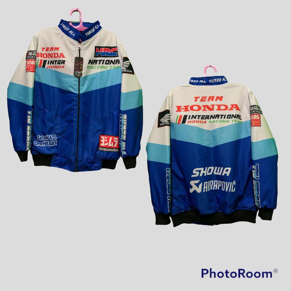 JAKET KAWASAKI NASCAR VINTAGE JAKET RACING JAKET MOTOR VIBES XTC (KODE 5405)
