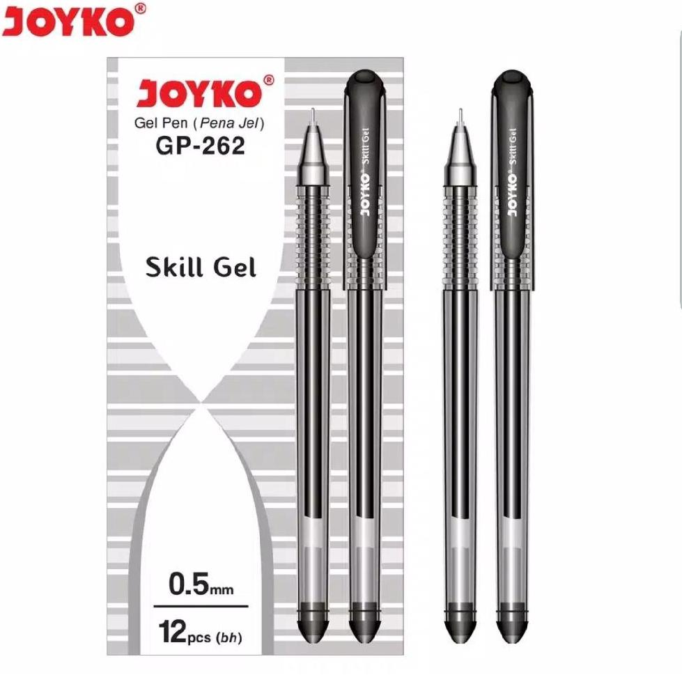 

ㆅ Gel pen Joyko GP 262 Skill Gel (12 pcs) STOK BANYAK 3488 ♠
