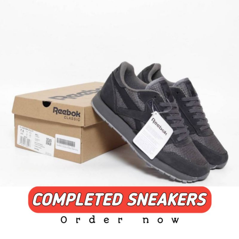 SEPATU REEBOK CLASSICS UTILITY DARK GREY