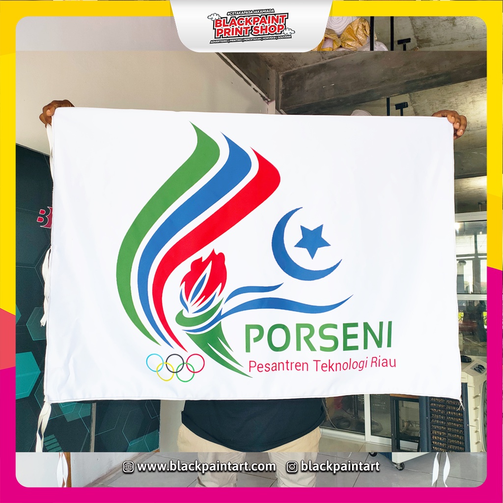 

Bendera Printing Premium Bahan DRILL
