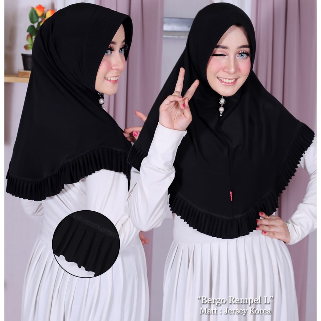 Hijab Instan Jersey Korea Original Aali Collection