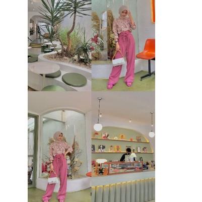 Harga Spesial NOBU - Kulot Flowy BISA BANYAK STYLE