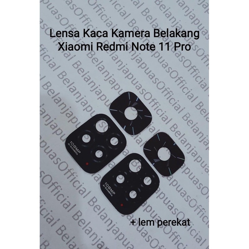 Camera Lens Lensa kamera kaca kamera belakang Xiaomi Redmi Note 11 Pro