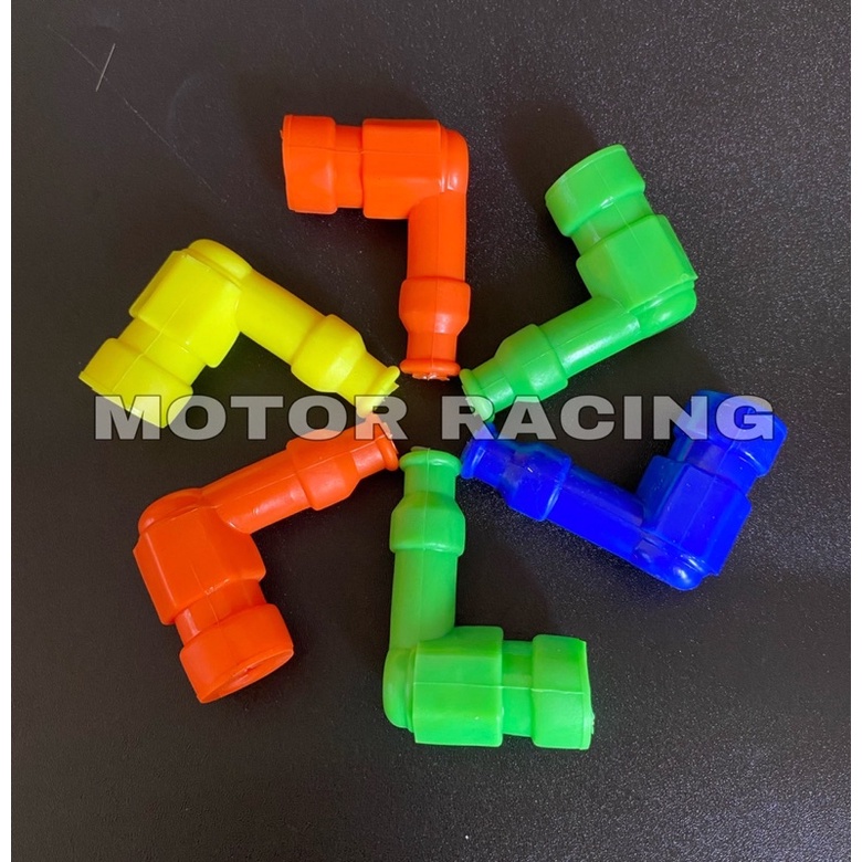 Tutup Busi/ Cop busi Racing Warna CUMI Lentur &amp; Tahan panas