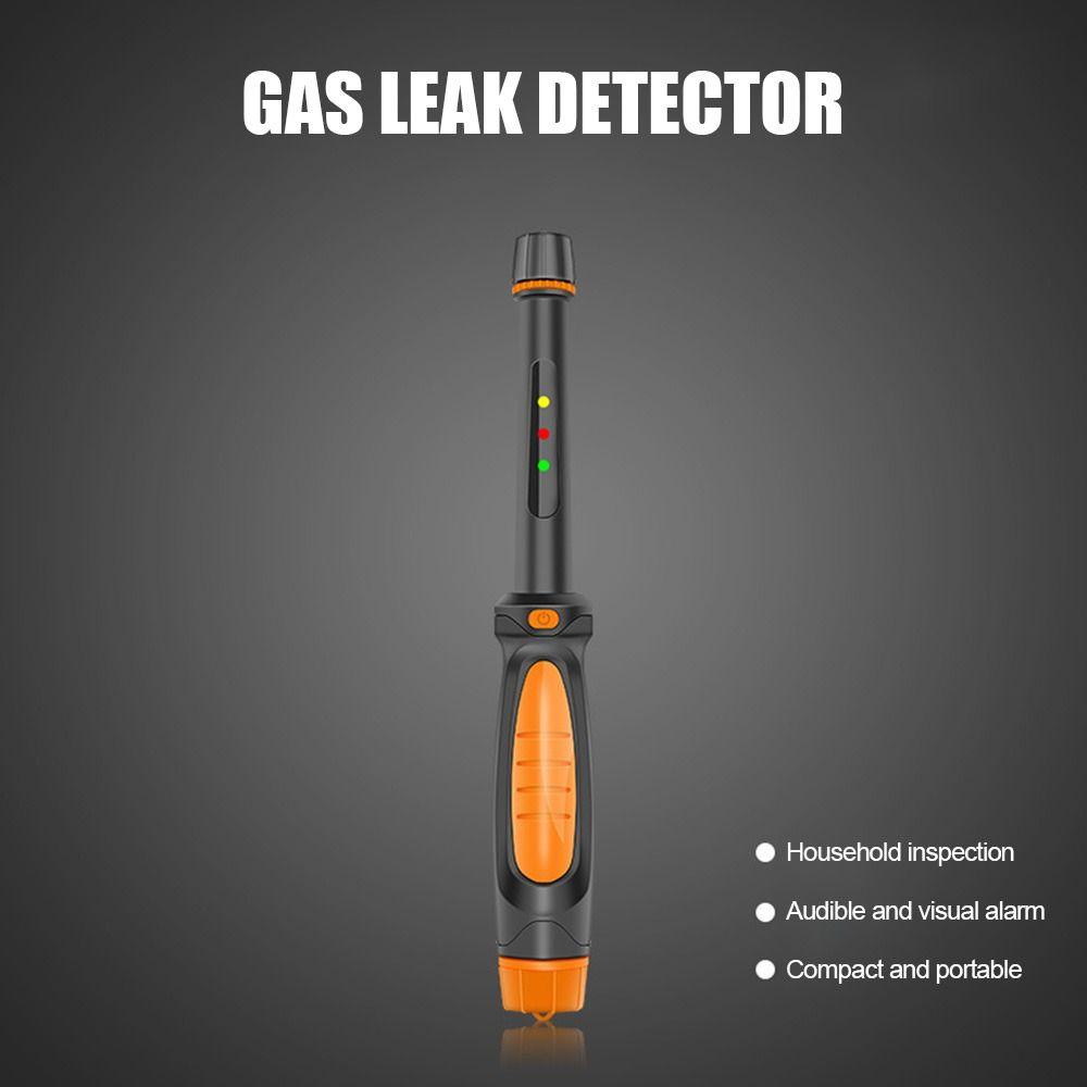 Solighter Gas Detector Kebocoran Profesional Untuk Gas Metan, Gas Alam, Gas Minyak Cair Auto Alarm Gas Mudah Terbakar Meteran