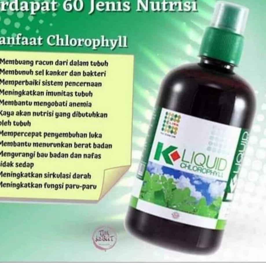 

Segera Miliki ✶ K LIQUID CHLOROPHYLL Herbal Antioksidan K Link Original!