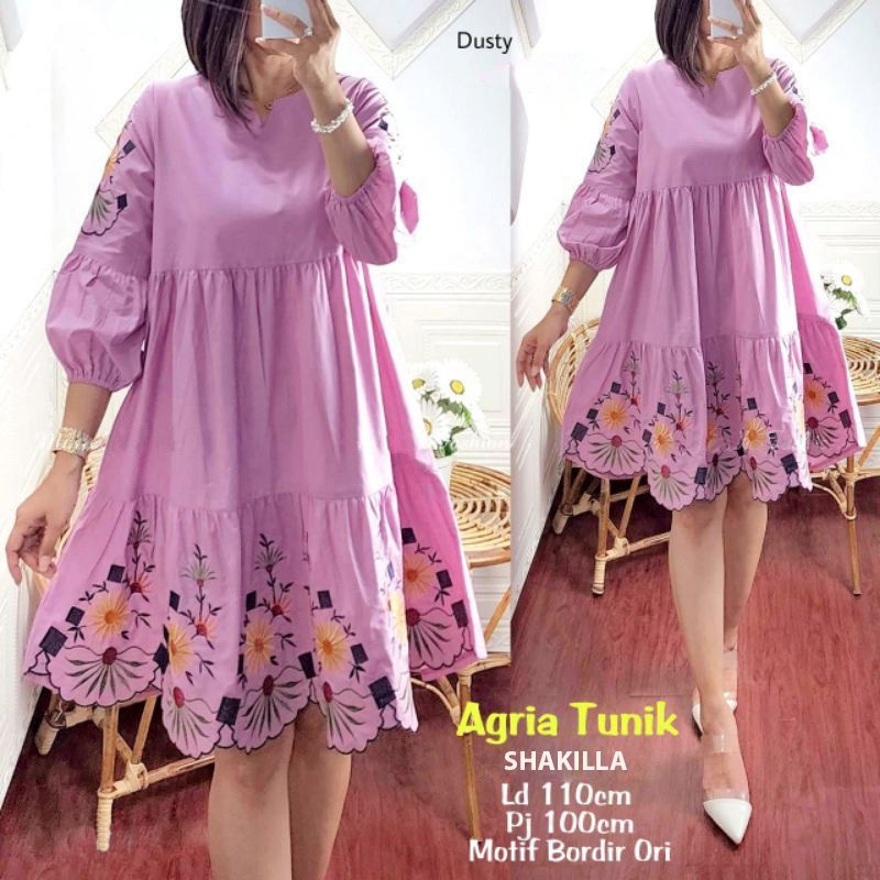 ATASAN, TUNIK, atasan wanita, fashion muslim, baju wanita, fashion wanita, Agria Tunik