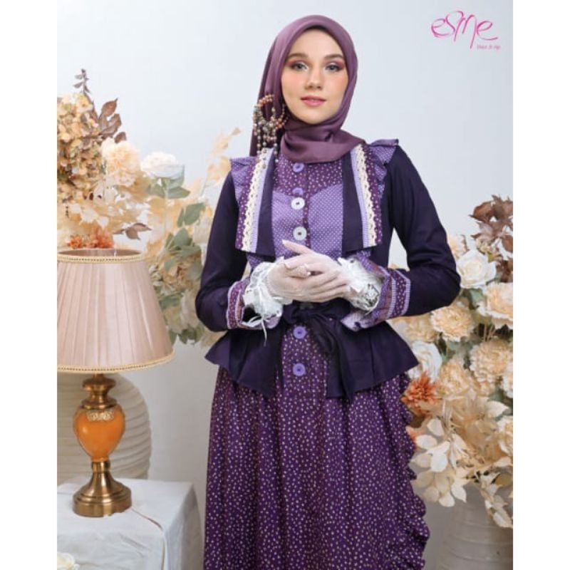 esme fashion Lana dress gamis esme