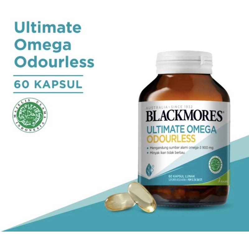 Blackmores ultimate omega ( kandungan omega lengkap memelihara kesehatan jantung )