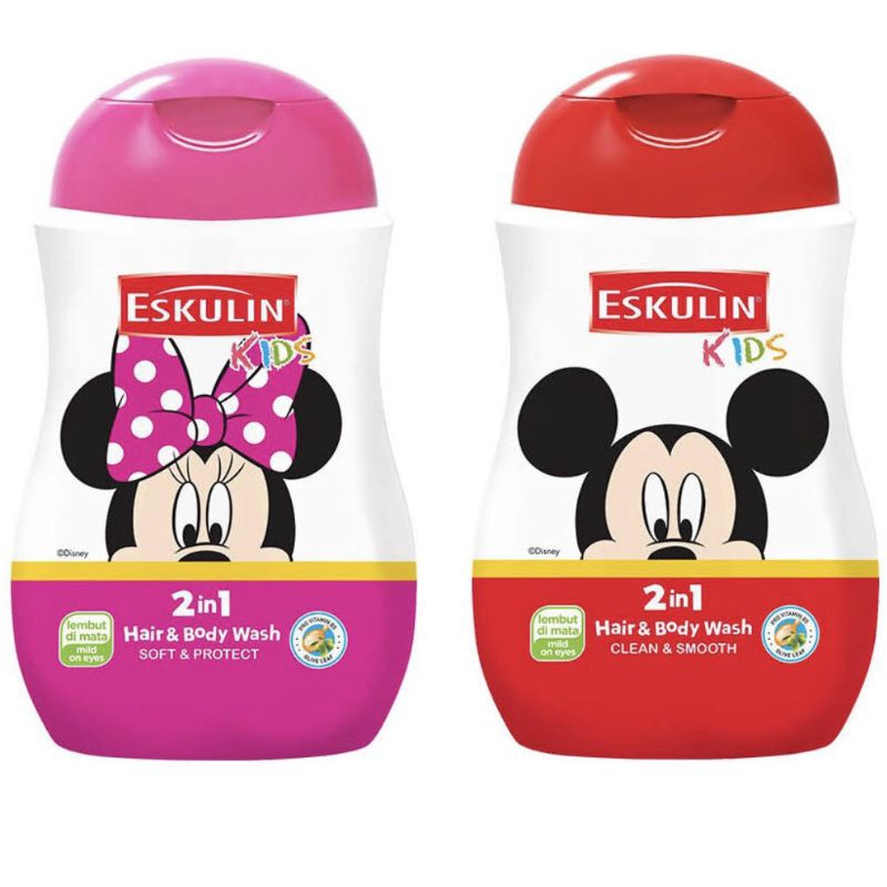 Eskulin kids 2in1 hair &amp; body wash 280ml