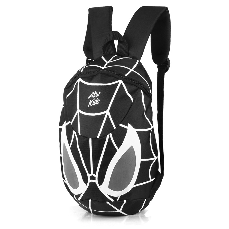 Tas Spiderman Anak Laki Laki Tk Paud Hitam Bahan Cordura Bagus