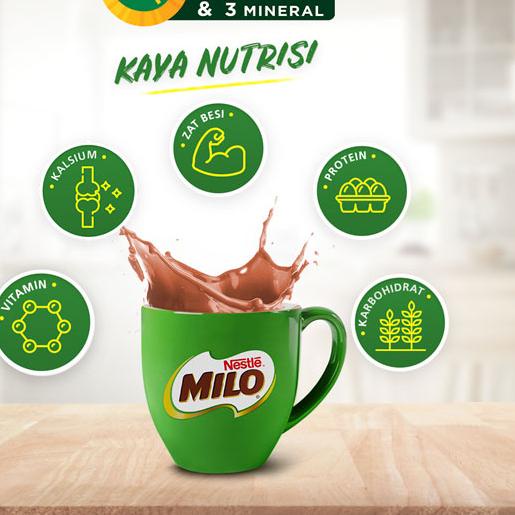 

SALE!!Milo 3in1 Activ-Go Susu Coklat Pouch 1 kg|RA2