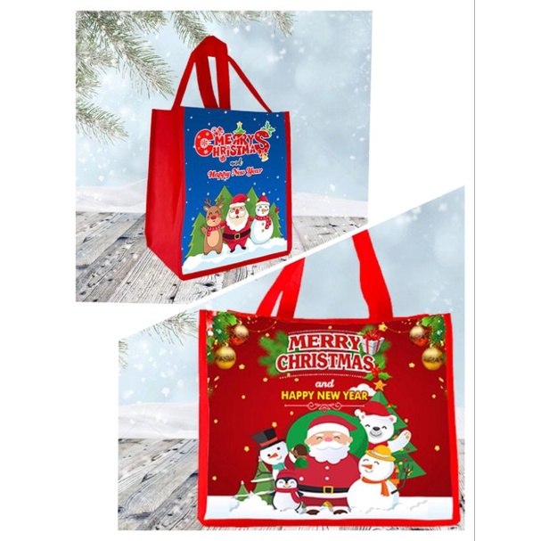 

Goodie Bag Natal dan Tahun Baru | Tas Bingkisan Christmas and Happy New Year Cantik