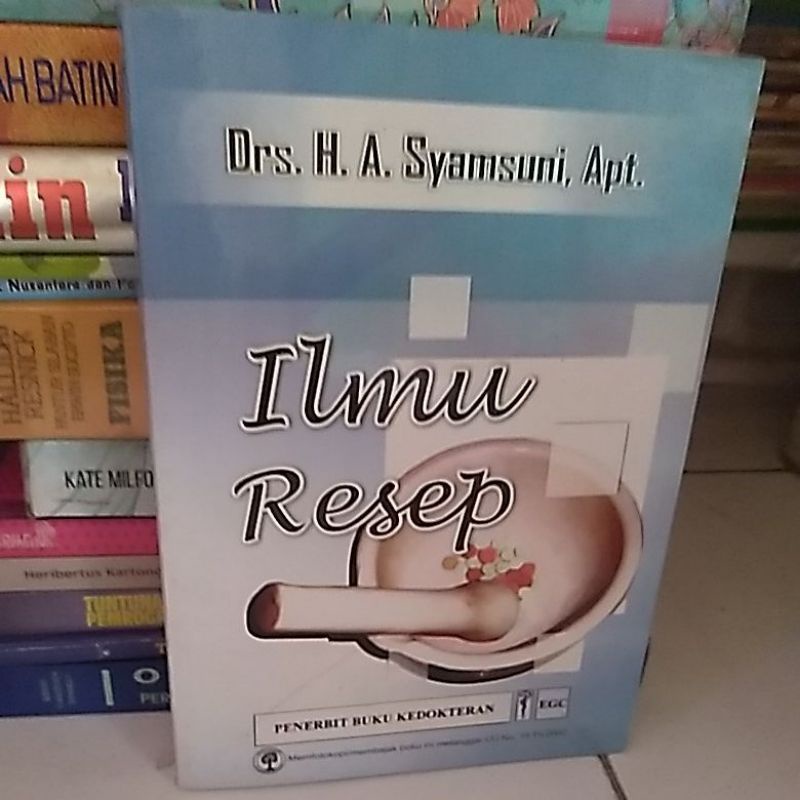 buku ilmu resep