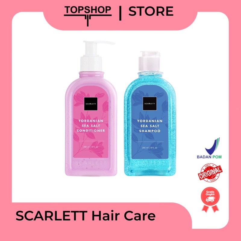 SCARLET YORDANIAN SHAMPO DAN CONDITIONER (Kemasan Baru)