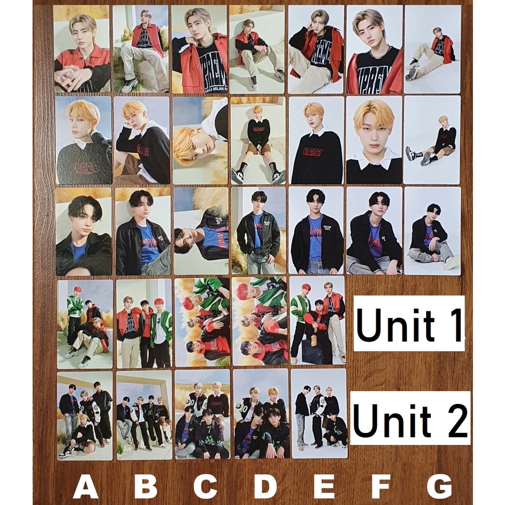 Trading Card Enhypen World Tour Manifesto Sunghoon Sunoo Niki Unit