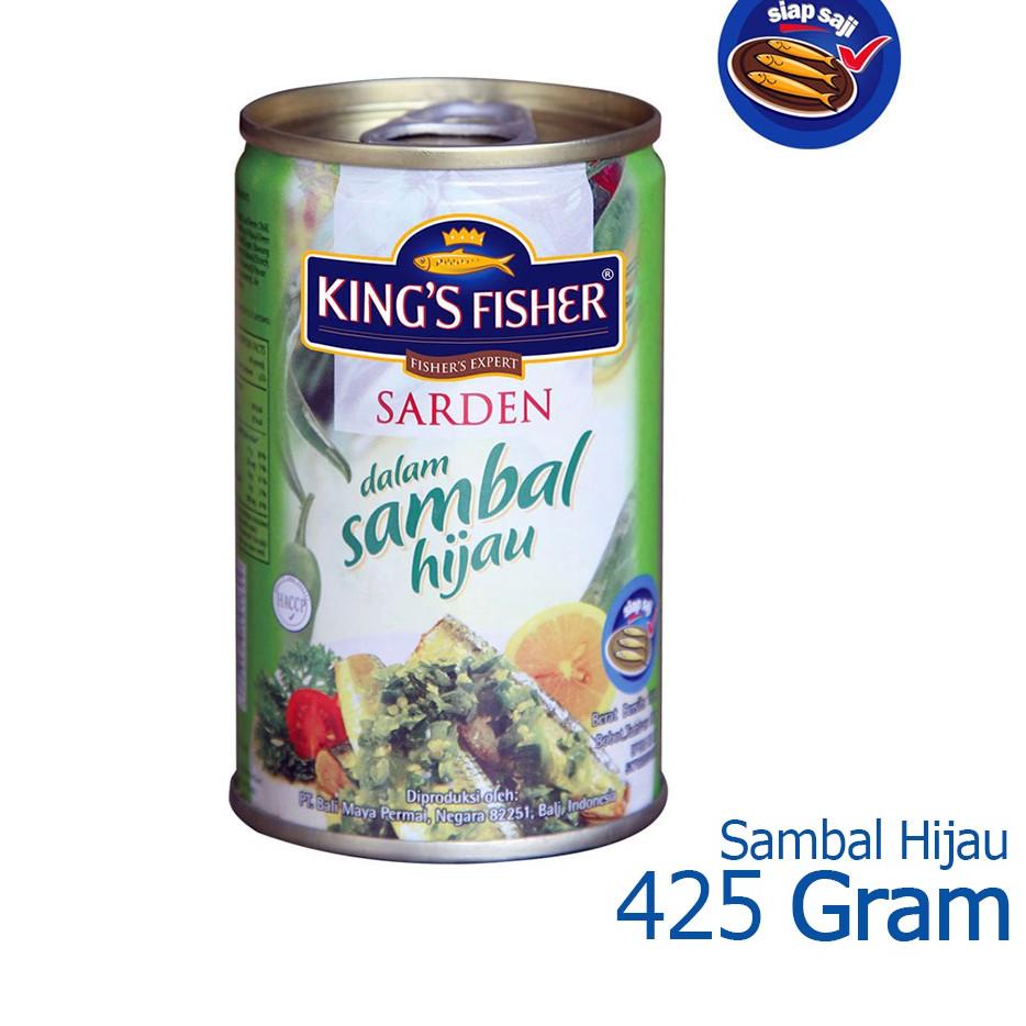

Id0w0Vk--King's Fisher Sarden Sambal Hijau Makanan Kaleng 425 gr