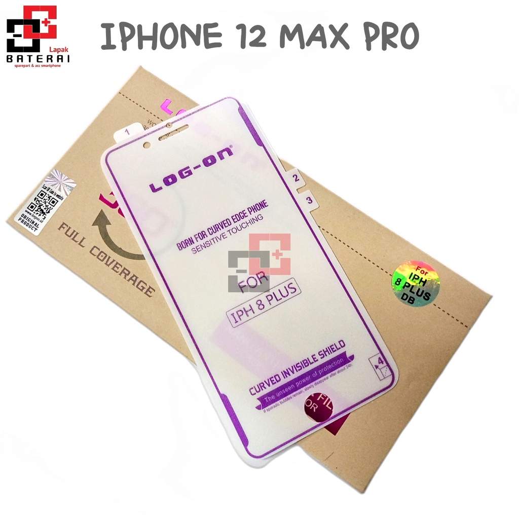 LOG - ON Anti Gores Hydrogel IPHONE 12 PRO MAX