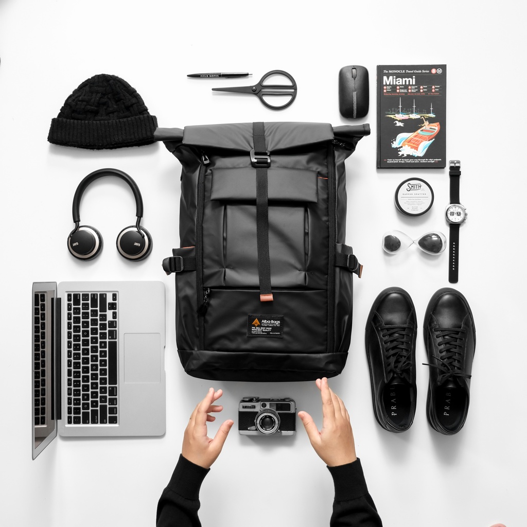 MURAH ALBA PROJECT BACKPACK VEGAS 1.0 - TAS RANSEL PRIA WATERPROOF BACKPACK VEGAS PRIA TAS OUTDOOR