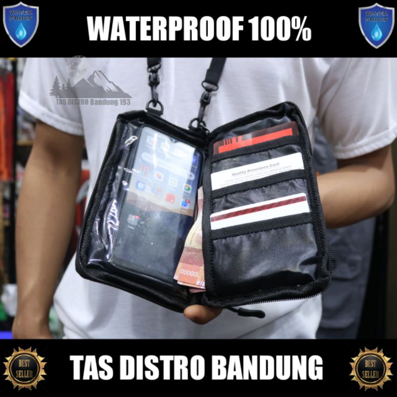Hanging wallet waterproof Kartu Hp Sako TDB193 Tas HP waterproof anti air