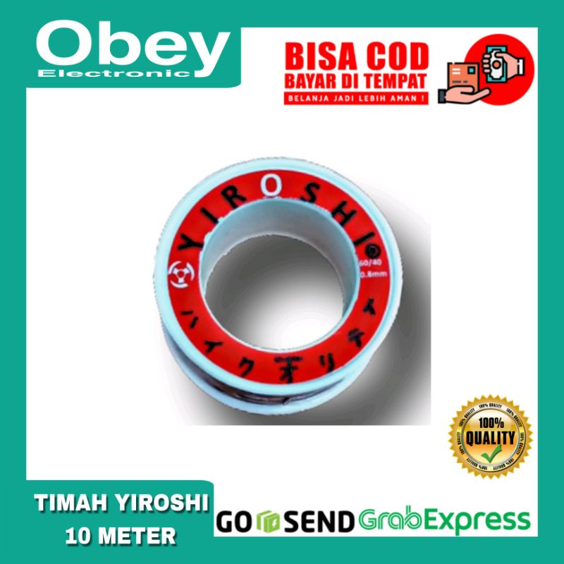 Timah Yiroshi 10 Meter